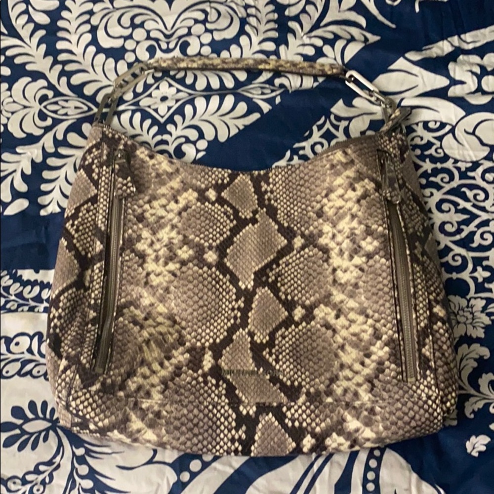 Michael Kors snakeskin purse